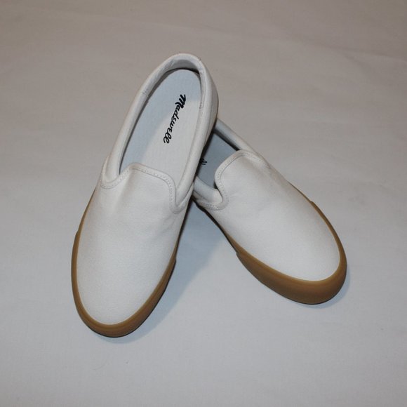 MADEWELL SIDEWALK RECYCLED SLIP ON CANVAS SNEAKER - Picture 4 of 7